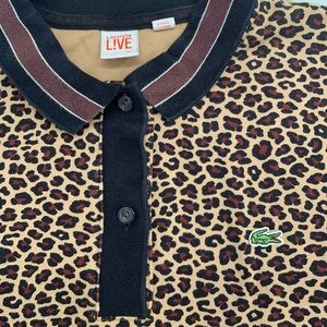 Lacoste long sleeve polo tee